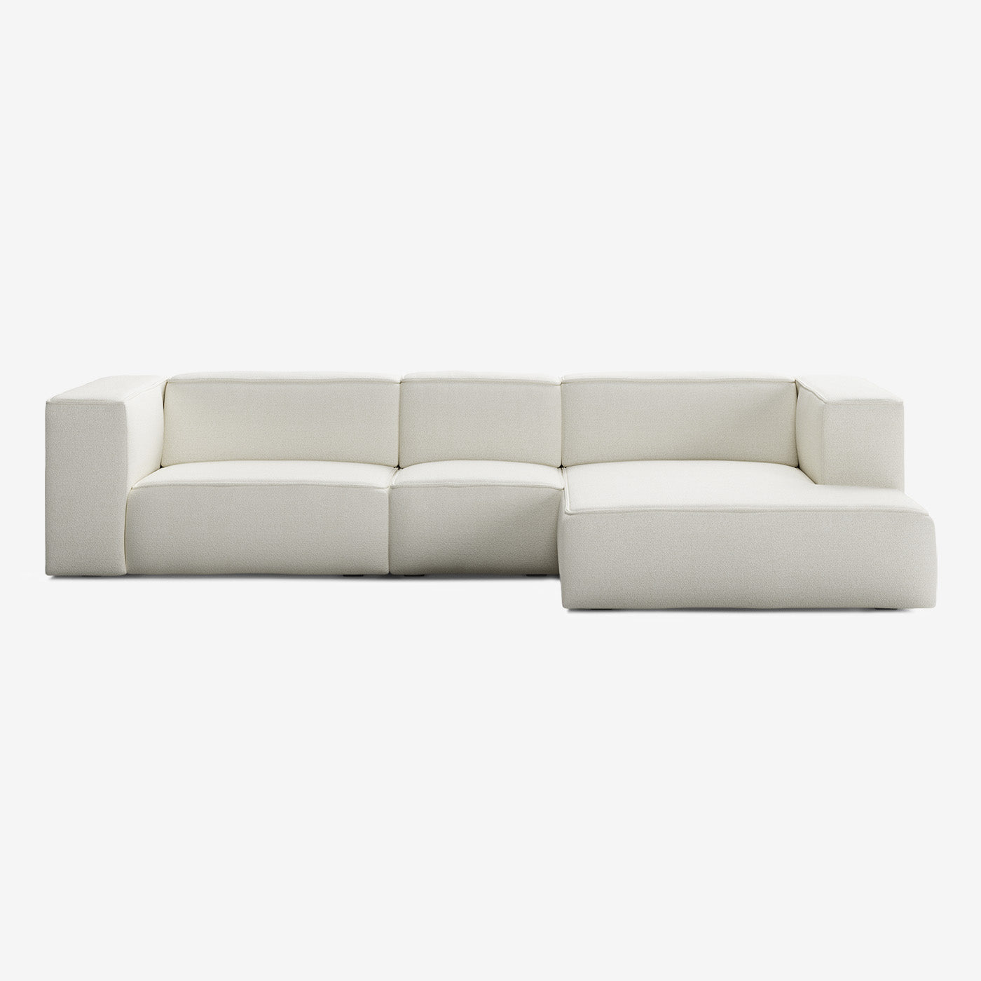 Meester Sofa 322x165 cm 5-Sitzer Rechts Tundra Swan