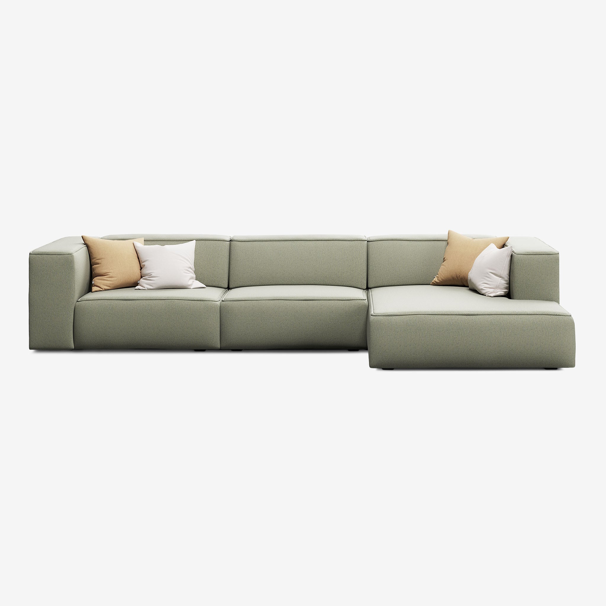 Meester Sofa 354x165 Arc Oxide Rechts