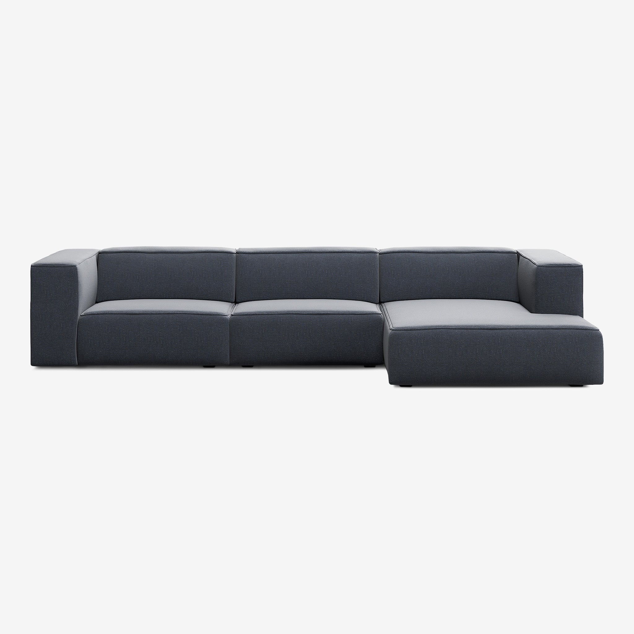 Meester Sofa 354x165 Heritage Indigo Rechts