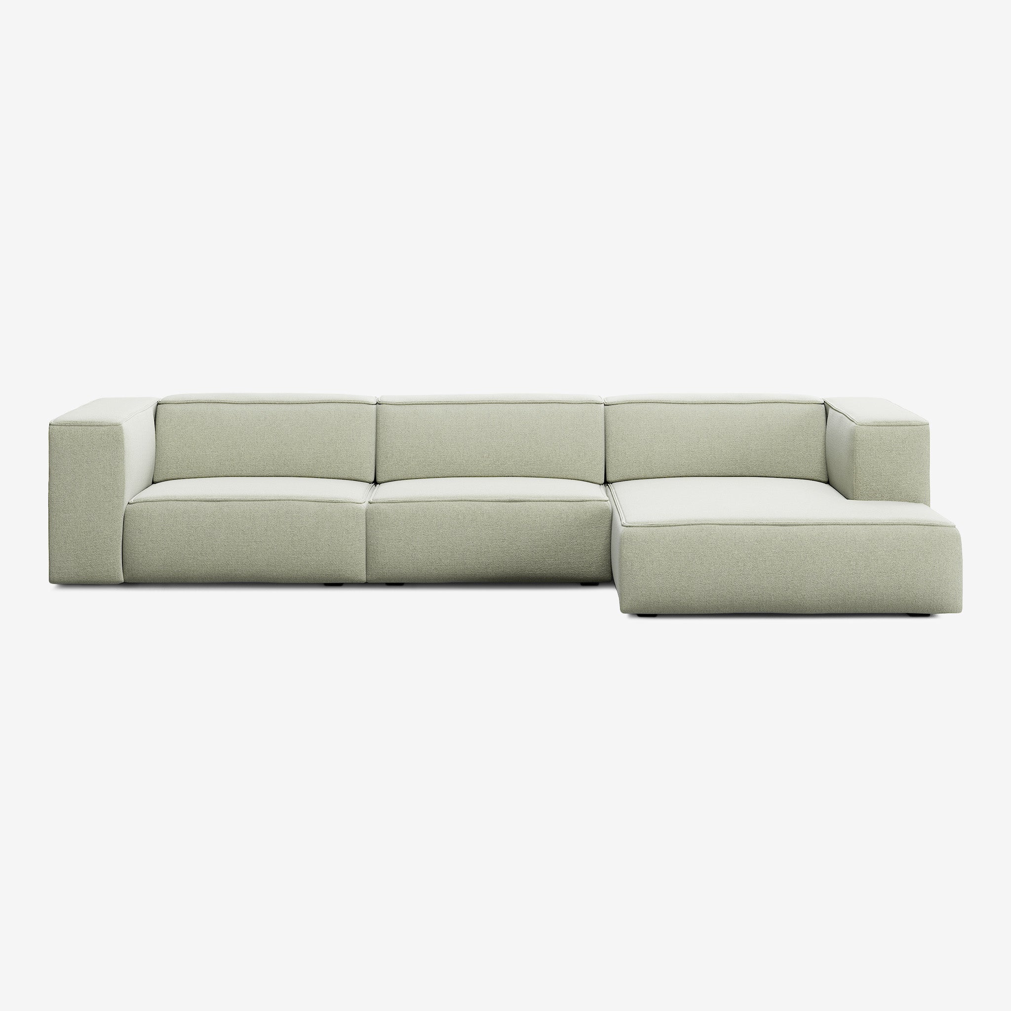 Meester Sofa 354x165 Heritage Moss Rechts