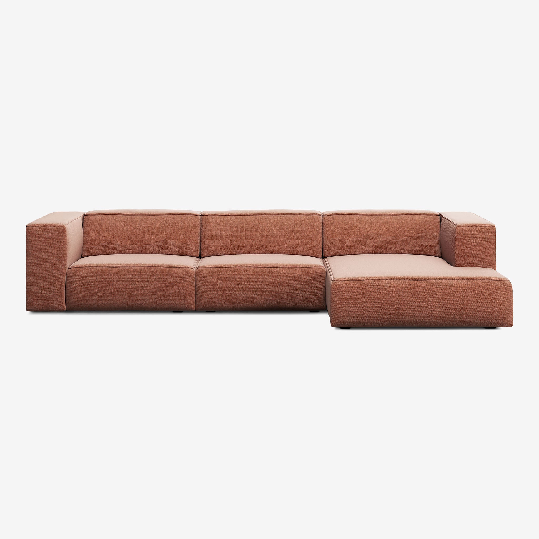 Meester Sofa 354x165 Heritage Rust Rechts