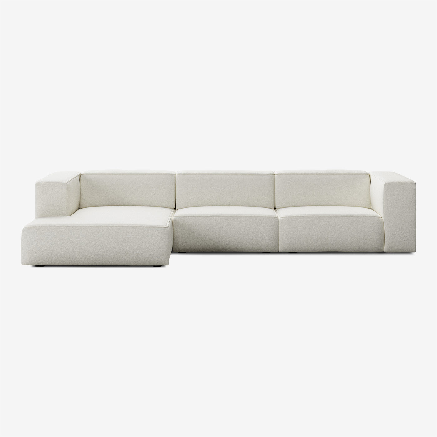 Meester Sofa 354x165 cm 5-Sitzer Links Tundra Swan