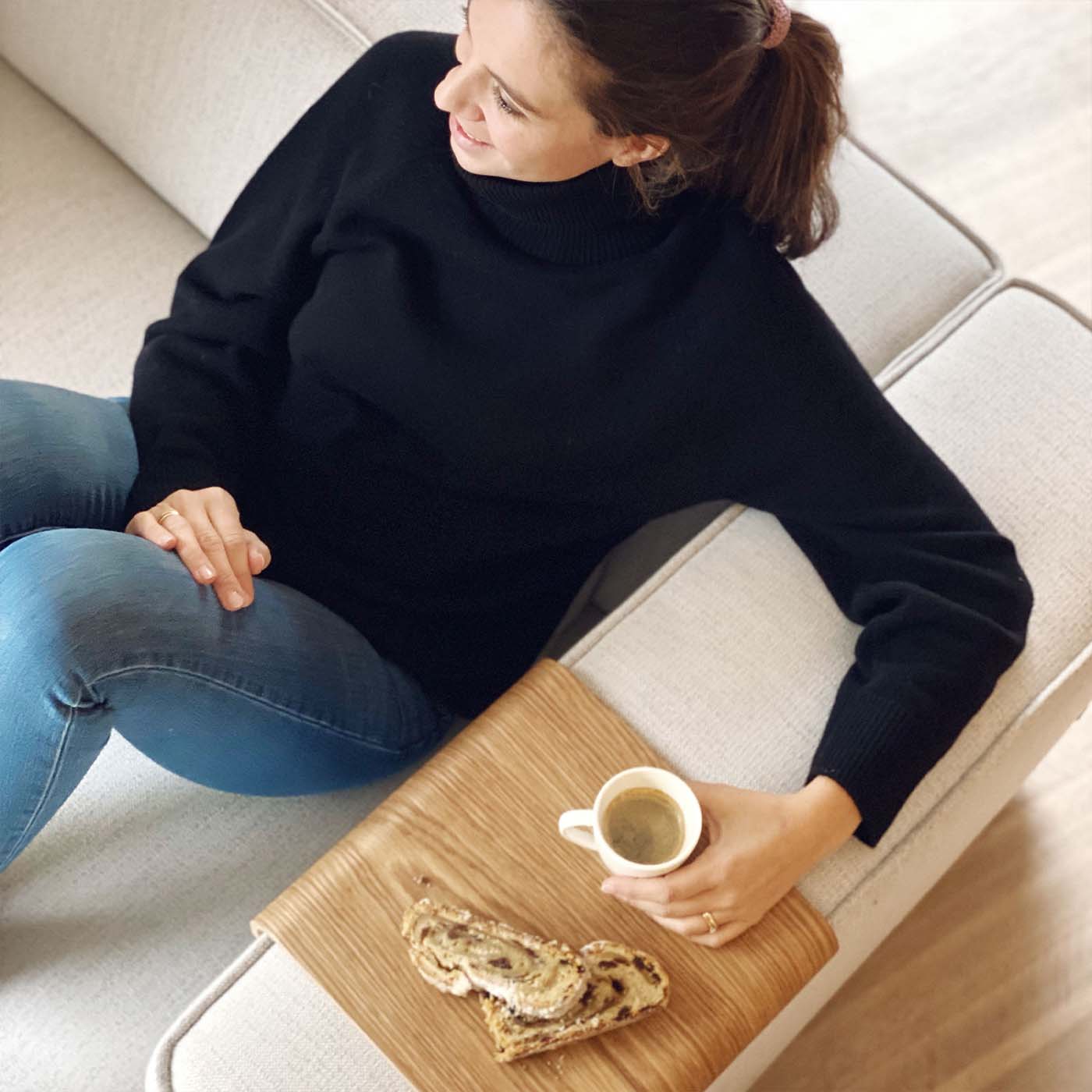 Meester Sofa Ablage Natur Farbe