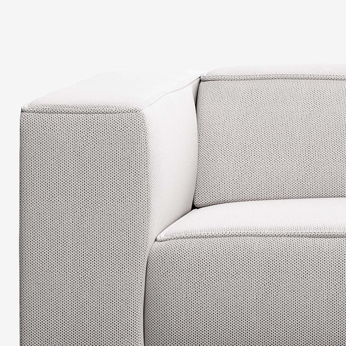 Meester Sofa Armrest Without Divan Arc Concrete Detail