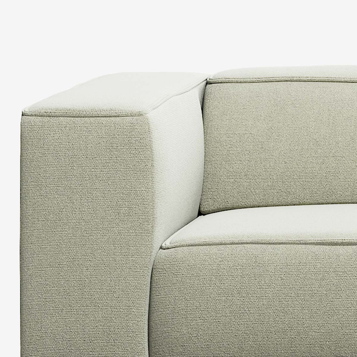 Meester Sofa Armrest Without Divan Heritage Moss Detail