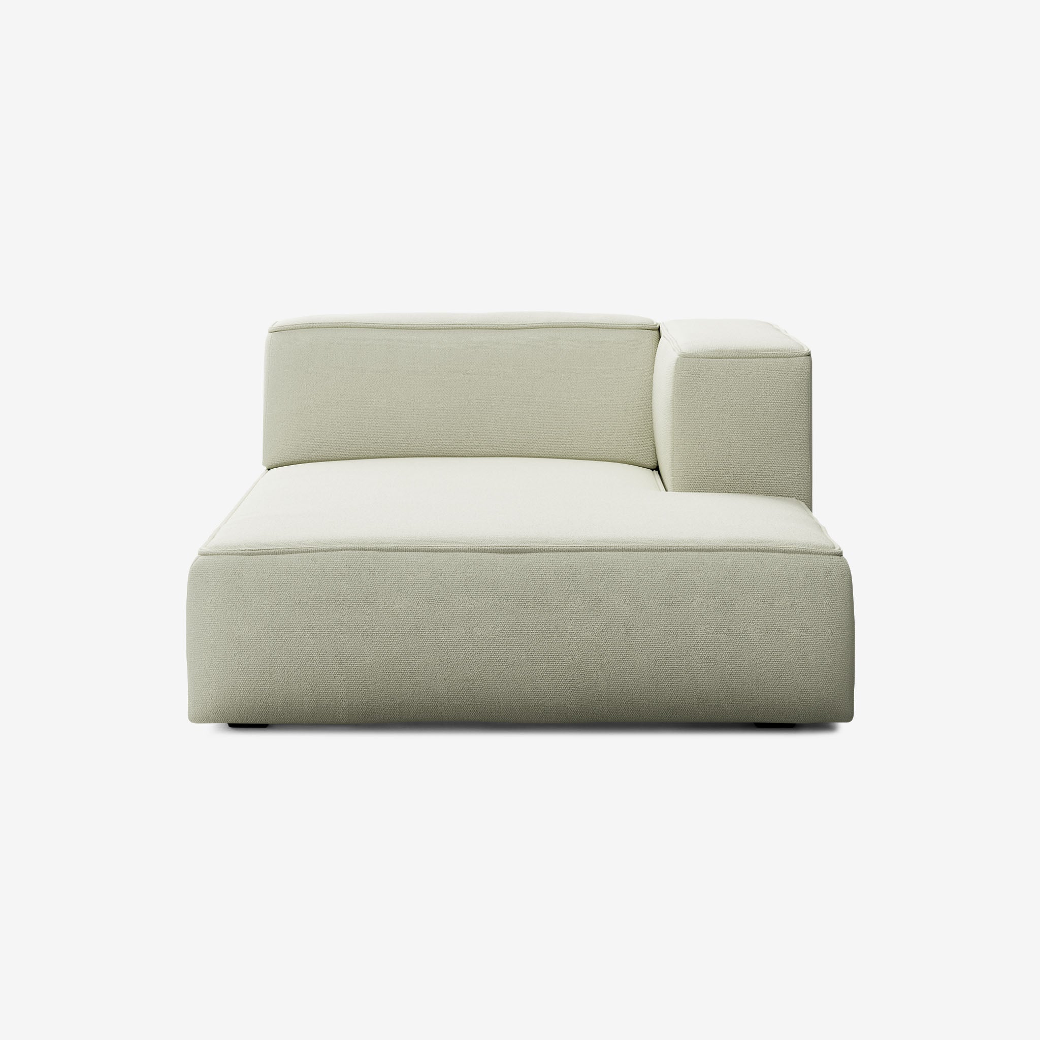 Meester Sofa Divan Groß Rechts Heritage Moss