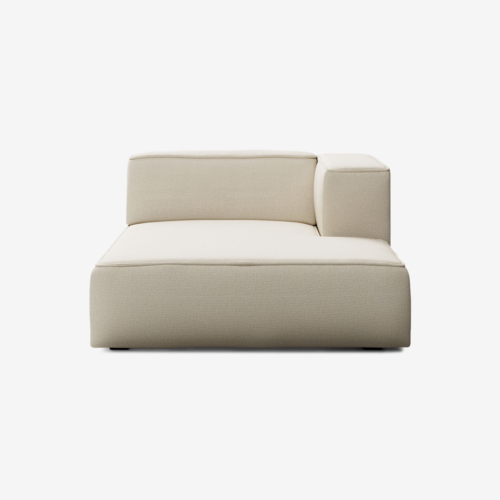 Meester Sofa Divan Groß Rechts Heritage Papyrus