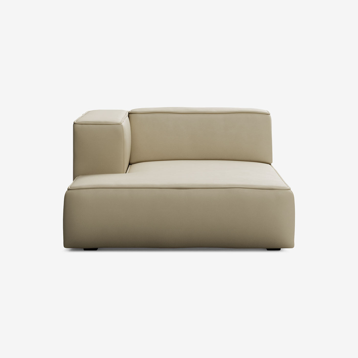 Meester Sofa Divan Links Leder Ivory