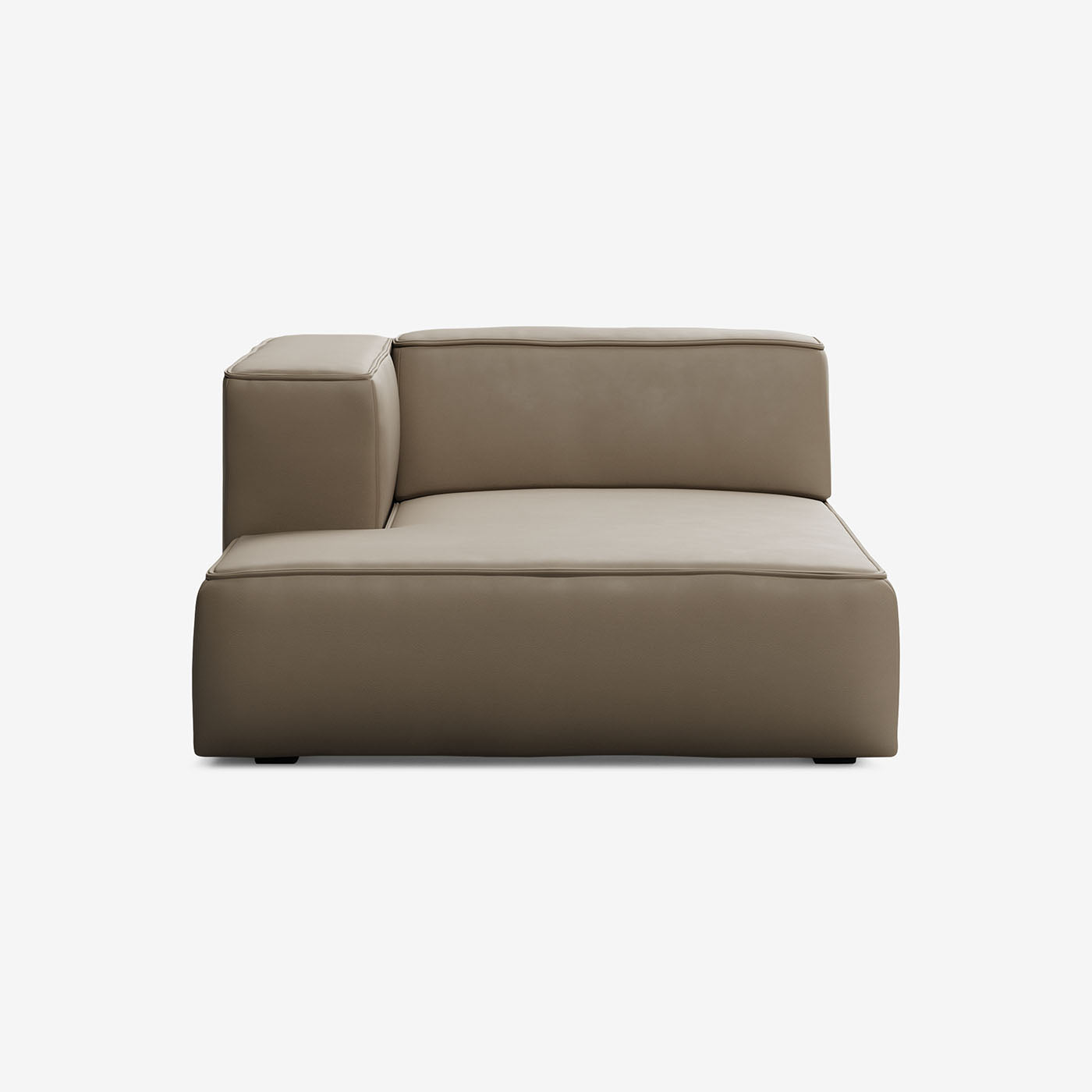 Meester Sofa Divan Links Leder Truffle