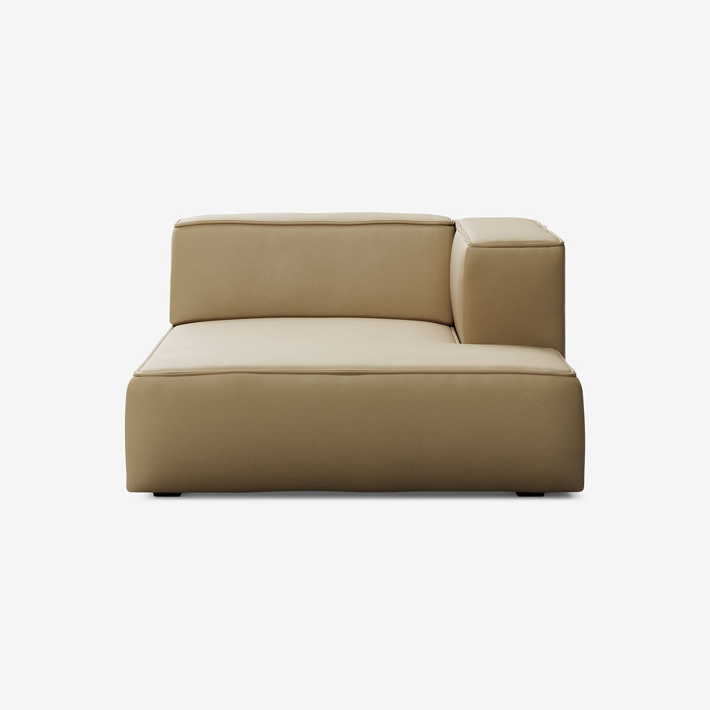 Meester Sofa Divan Rechts Leder Sand