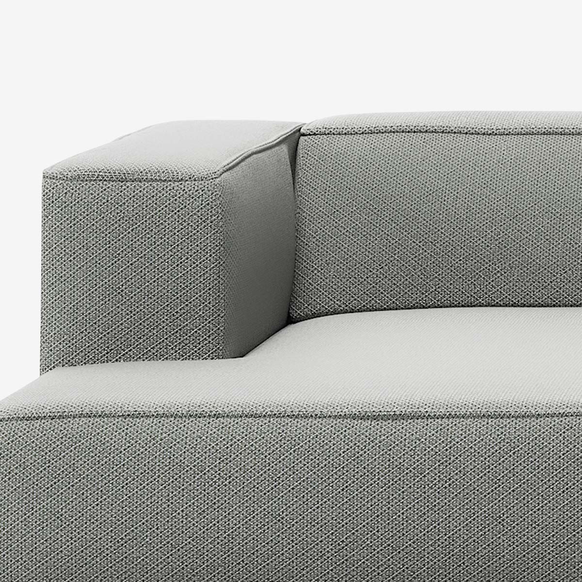 Meester Sofa Divan mit Armlehne links Arc Lead Detail