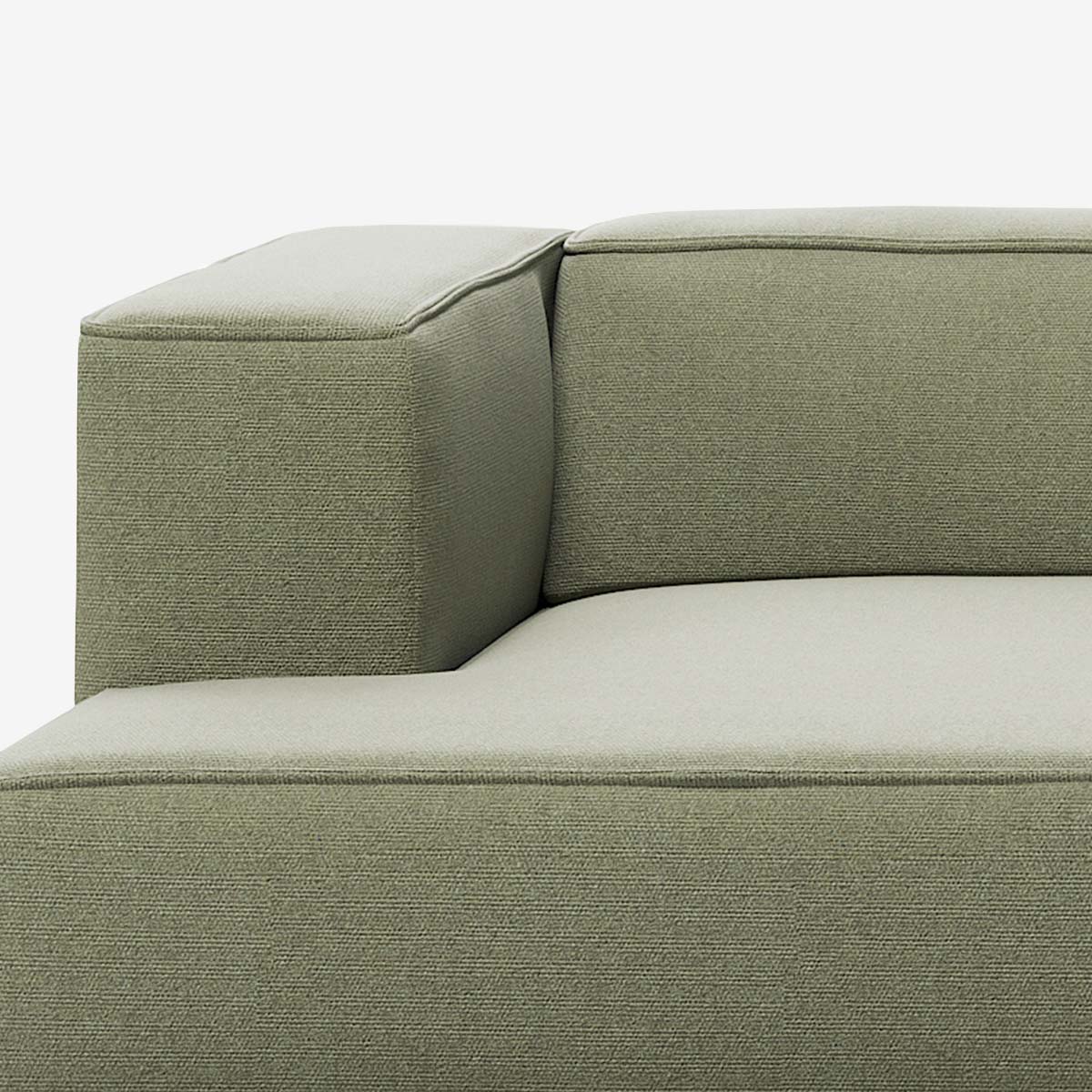 Meester Sofa Divan mit Armlehne links Heritage Leaf Detail
