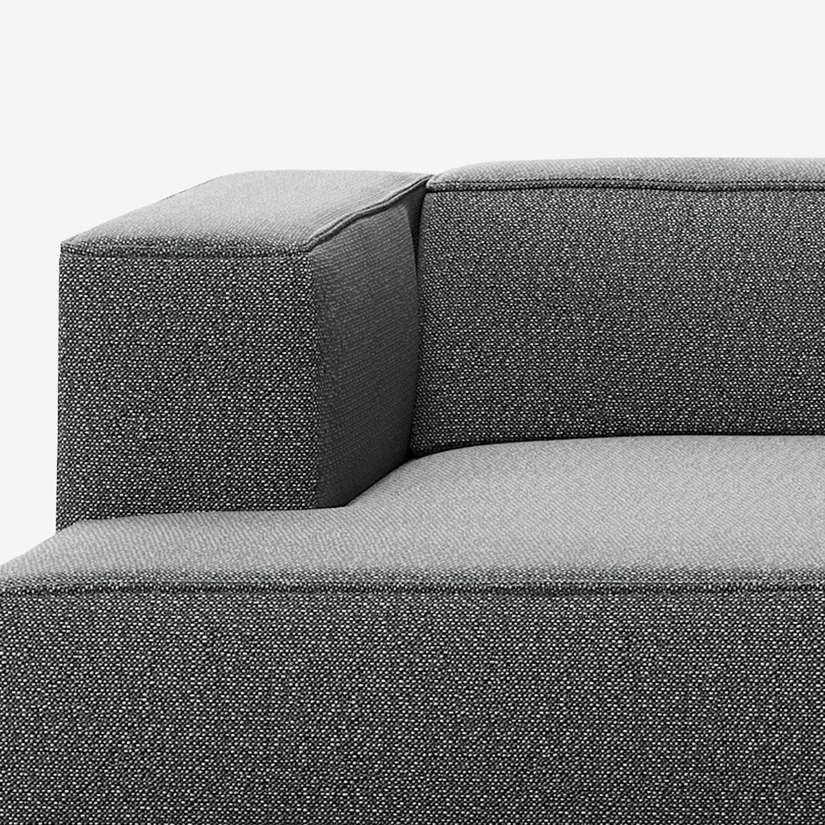 Meester Sofa Divan mit Armlehne links Savant Tornado Detail