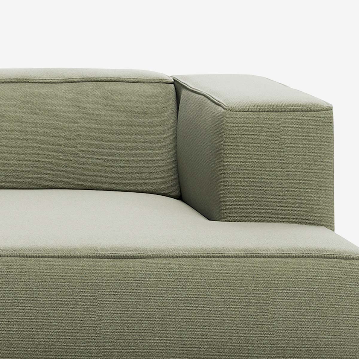 Meester Sofa Divan mit Armlehne rechts Heritage Leaf Detail