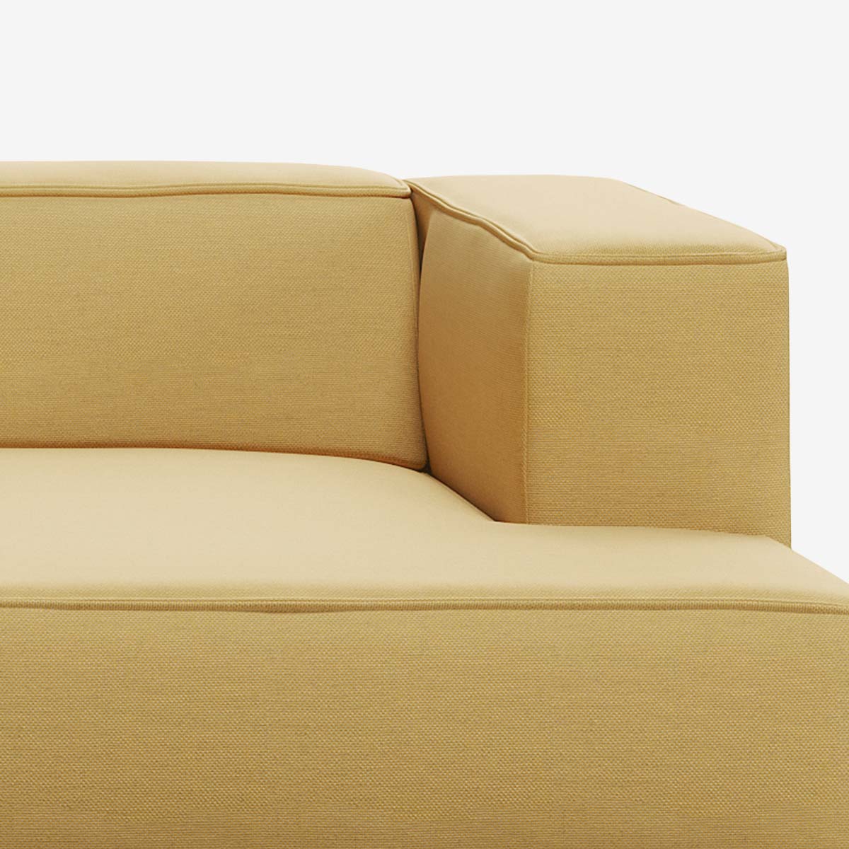 Meester Sofa Divan mit Armlehne rechts Nantes Sunlight Detail