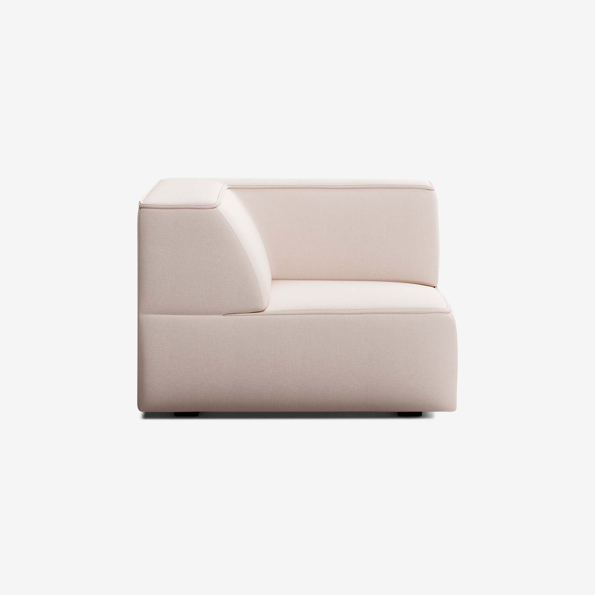 Meester Sofa Ecke Nantes Linen Chalk