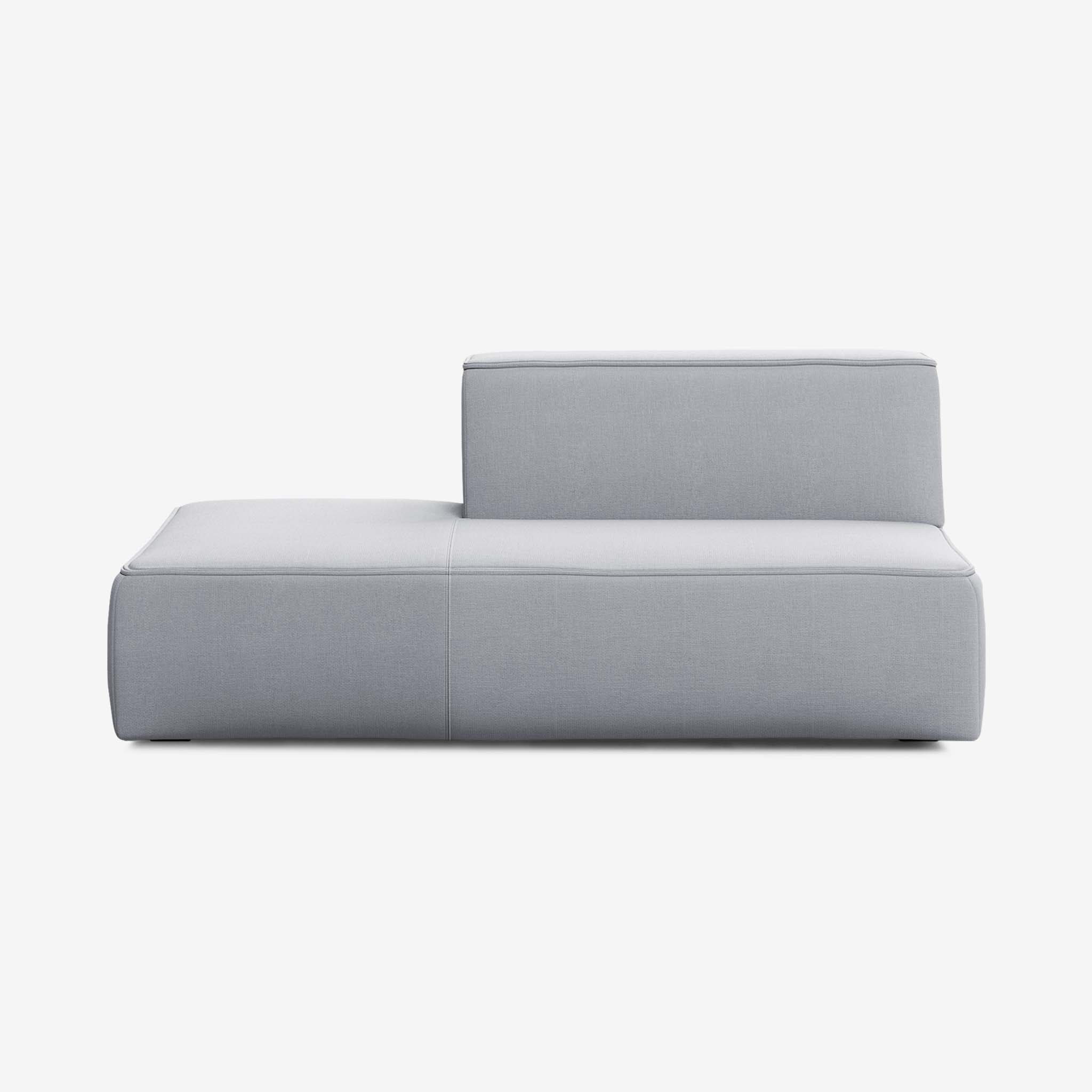 Meester Sofa Lounge Links Mittel Nantes Grey Chine