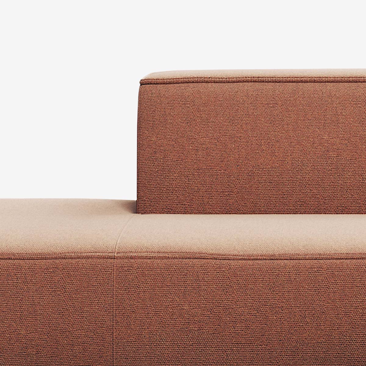 Meester Sofa Lounge links Heritage Rust Detail