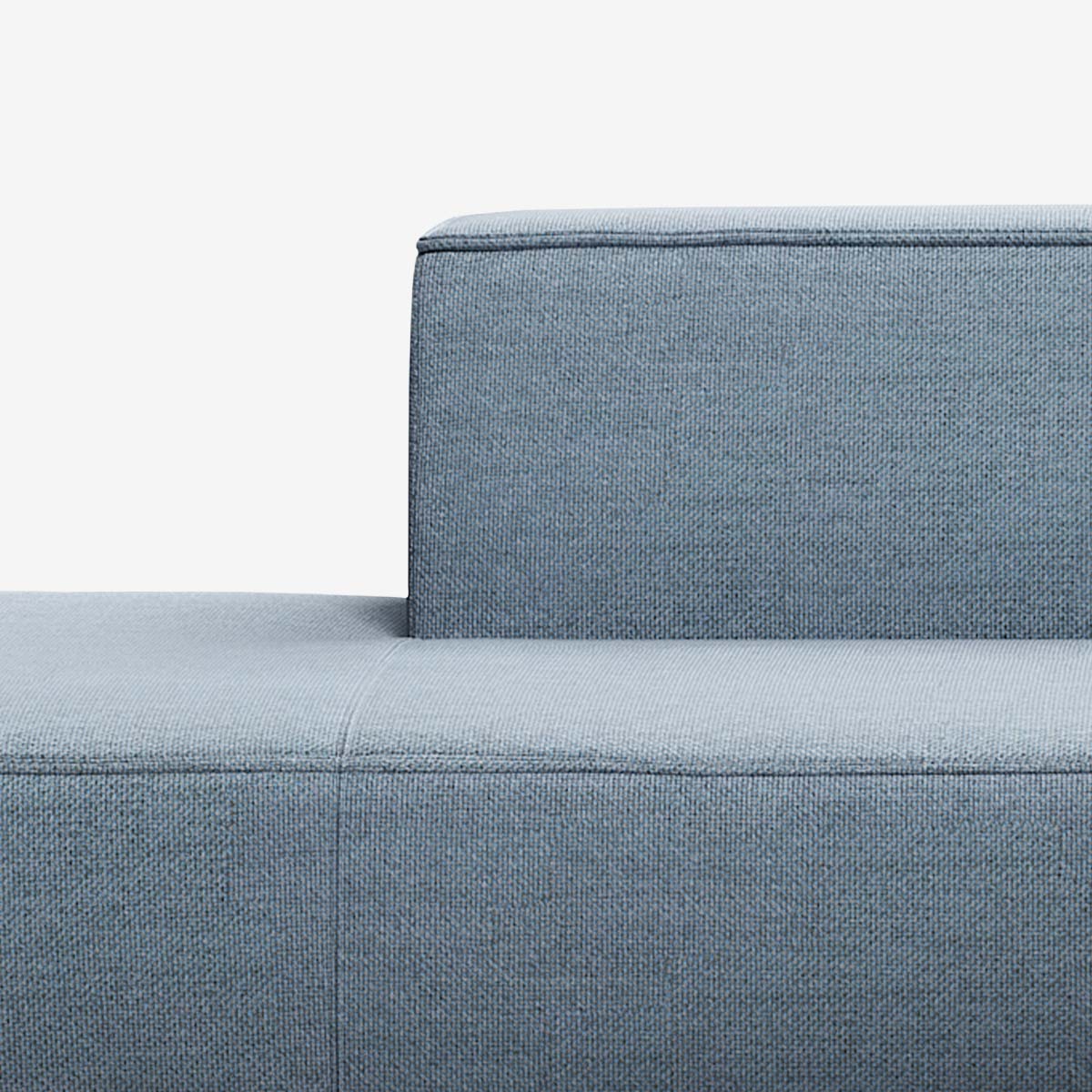 Meester Sofa Lounge links Nantes Carbon Sky Detail