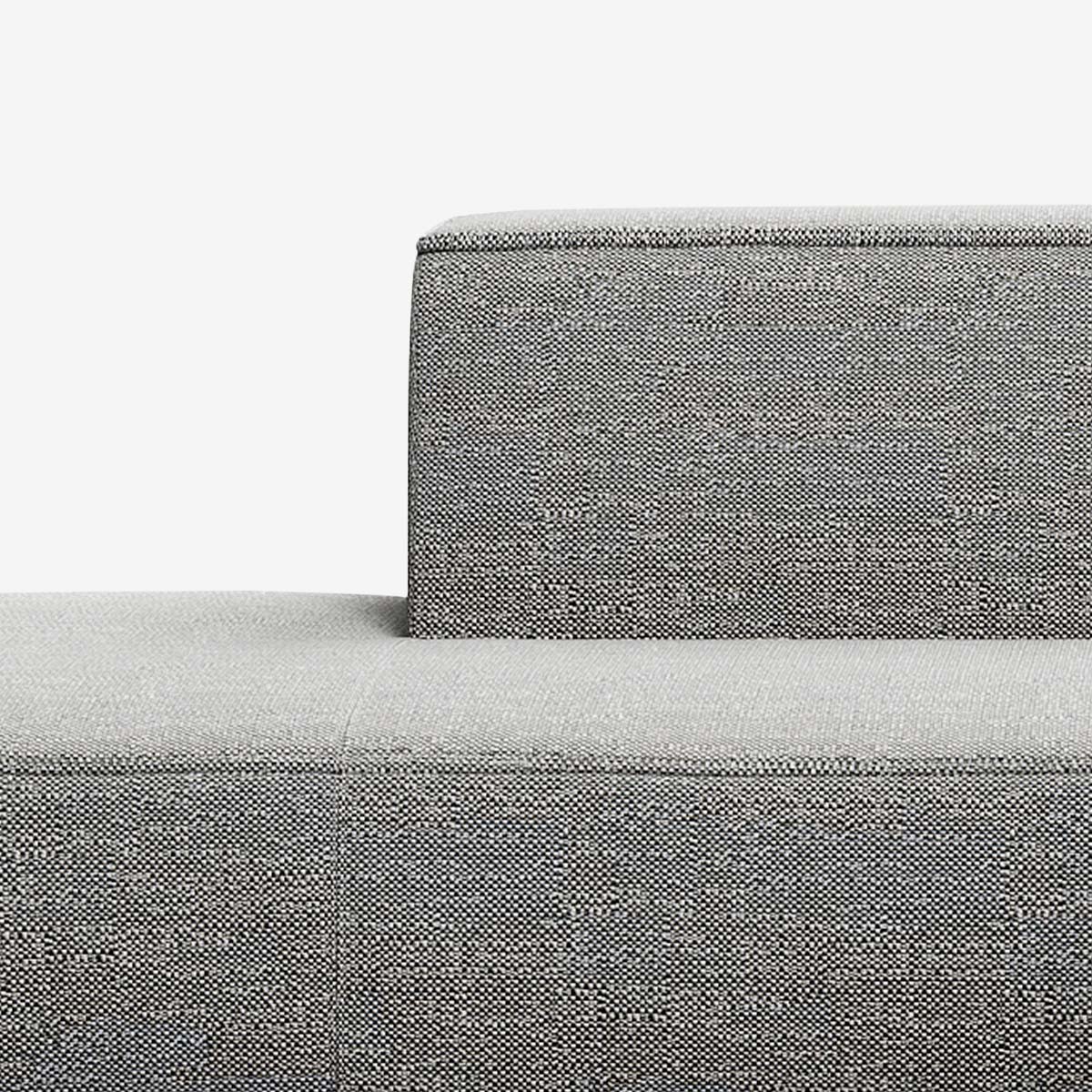 Meester Sofa Lounge links Savant Zinc Detail