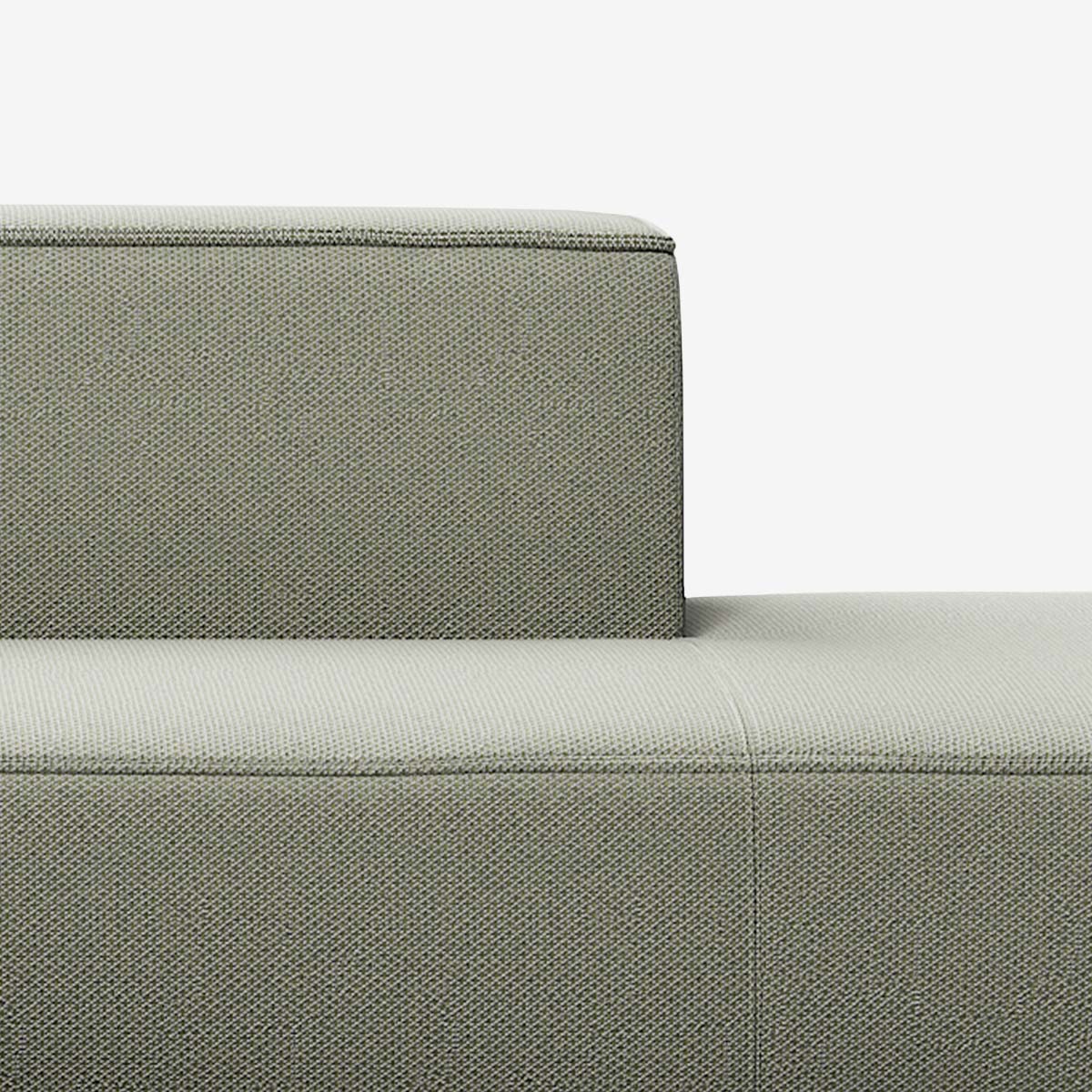 Meester Sofa Lounge rechts Arc Oxide Detail