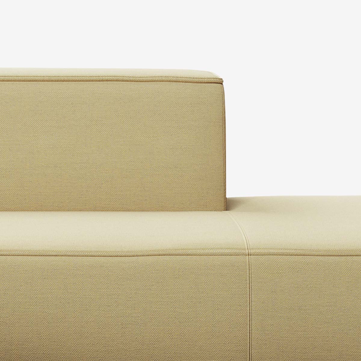 Meester Sofa Lounge rechts Nantes Amber Detail