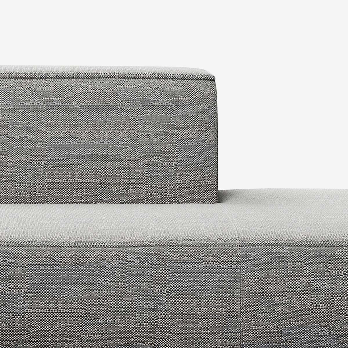 Meester Sofa Lounge rechts Savant ZincDetail