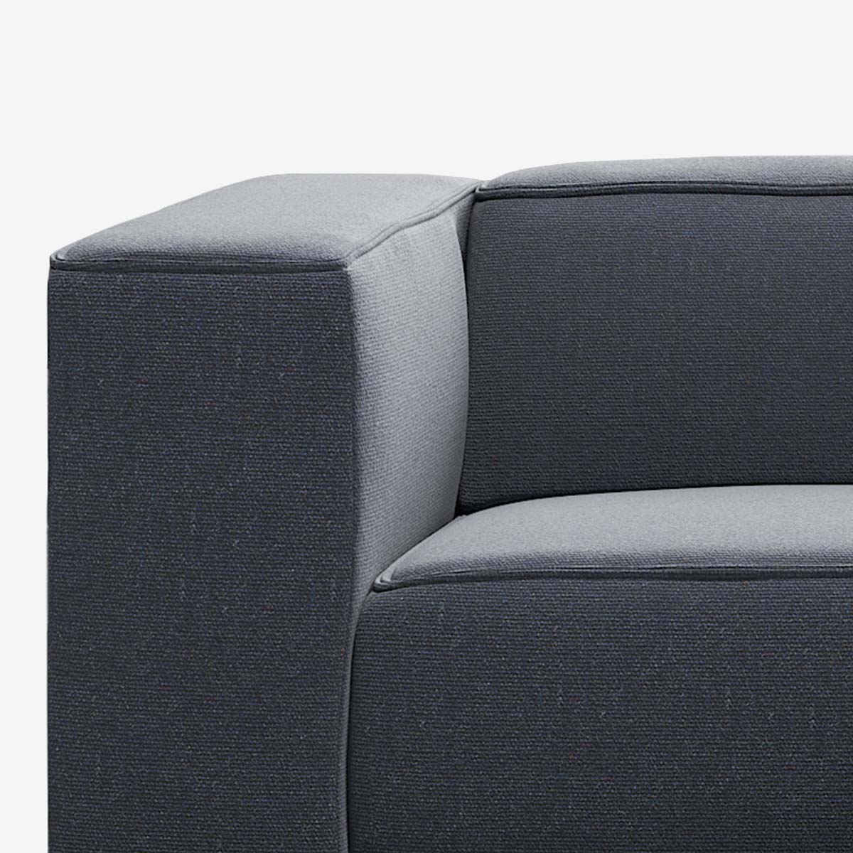 Meester Sofa linke Armlehne Heritage Indigo Detail