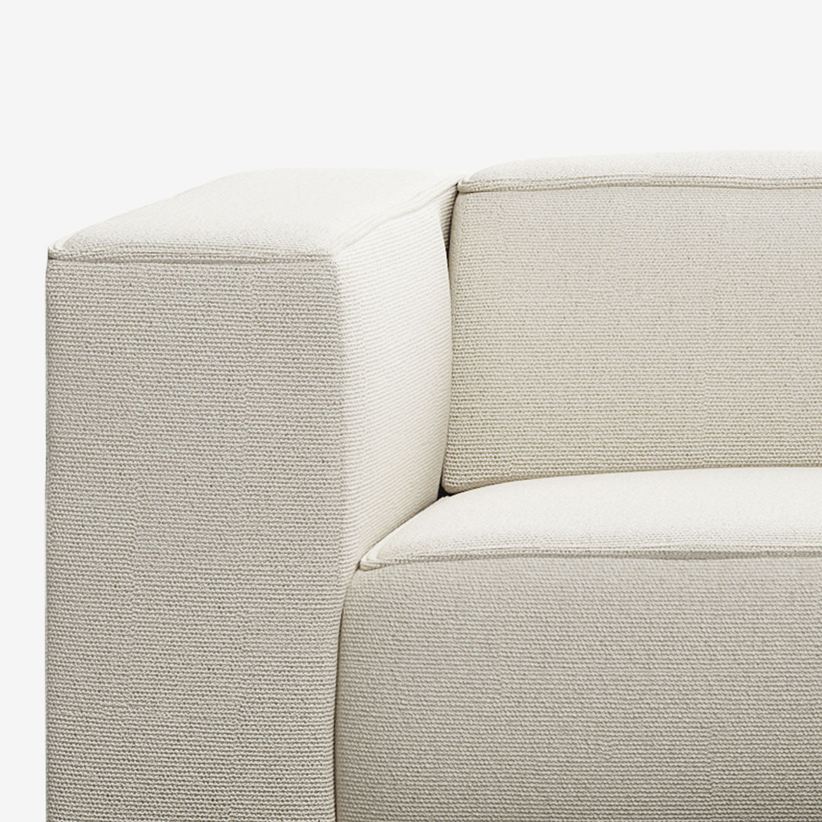 Meester Sofa linke Armlehne Heritage Papyrus Detail