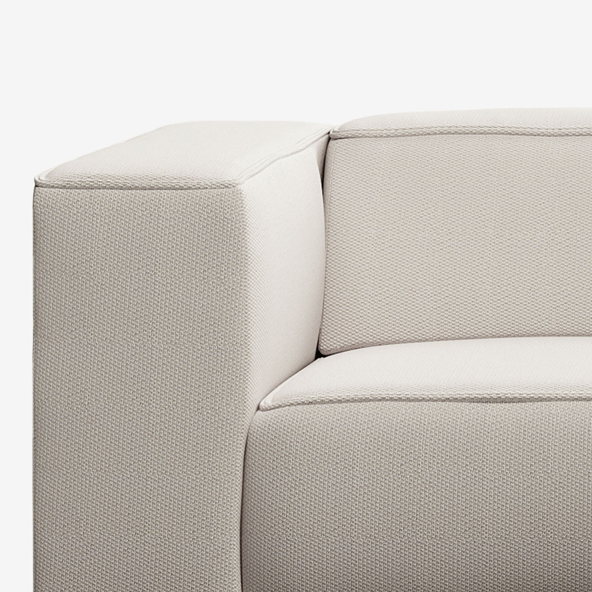 Meester Sofa linke Armlehne Loop Marble Detail