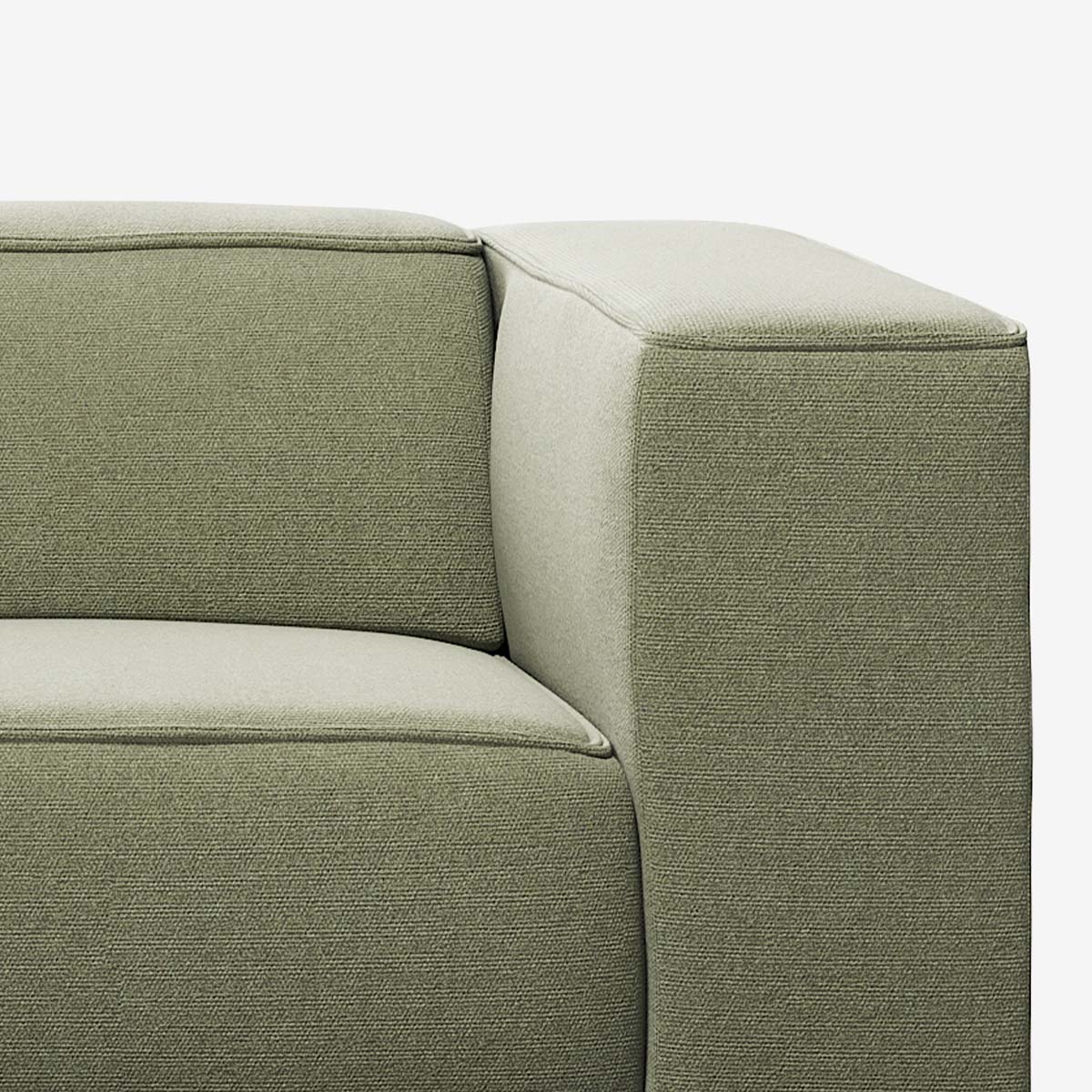 Meester Sofa rechte Armlehne Heritage Leaf Detail