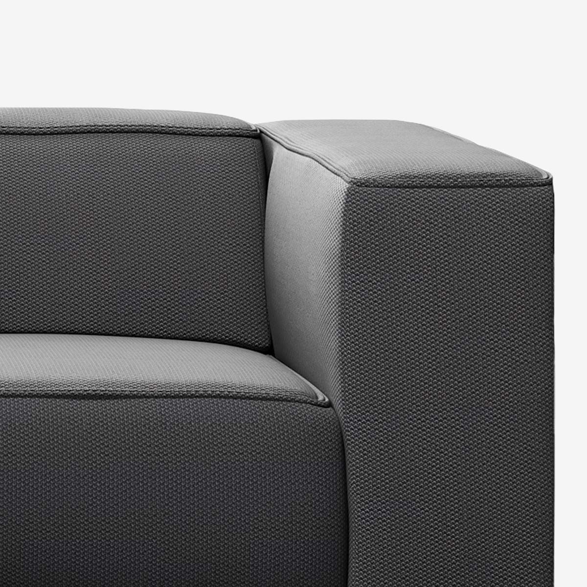 Meester Sofa rechte Armlehne Loop Shadow Detail
