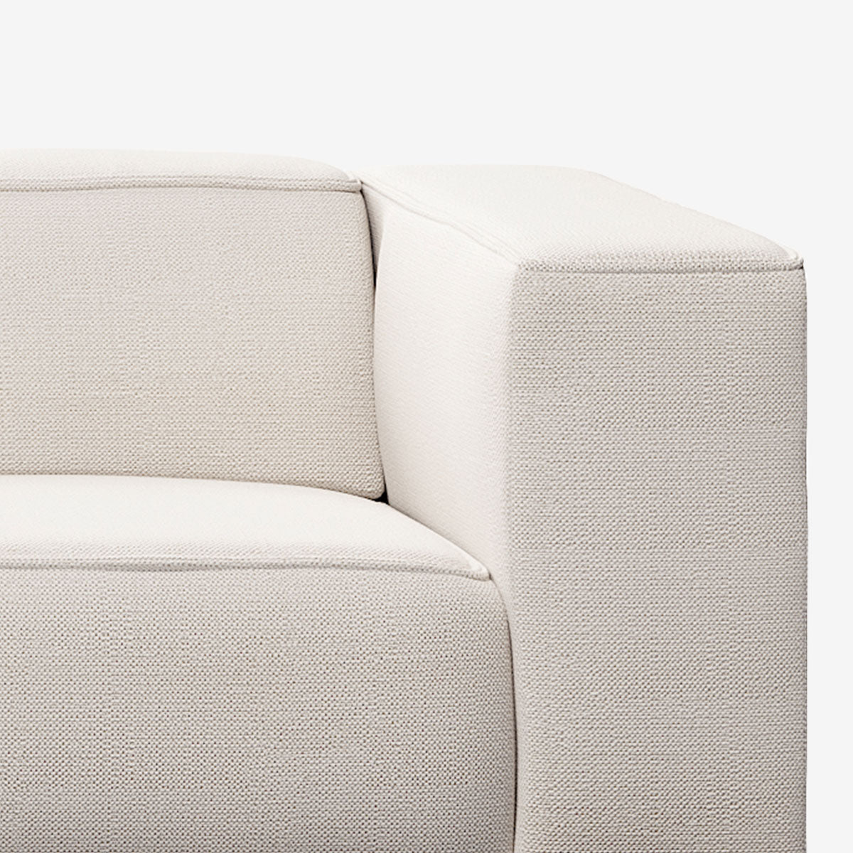 Meester Sofa rechte Armlehne Savant Whisper Detail