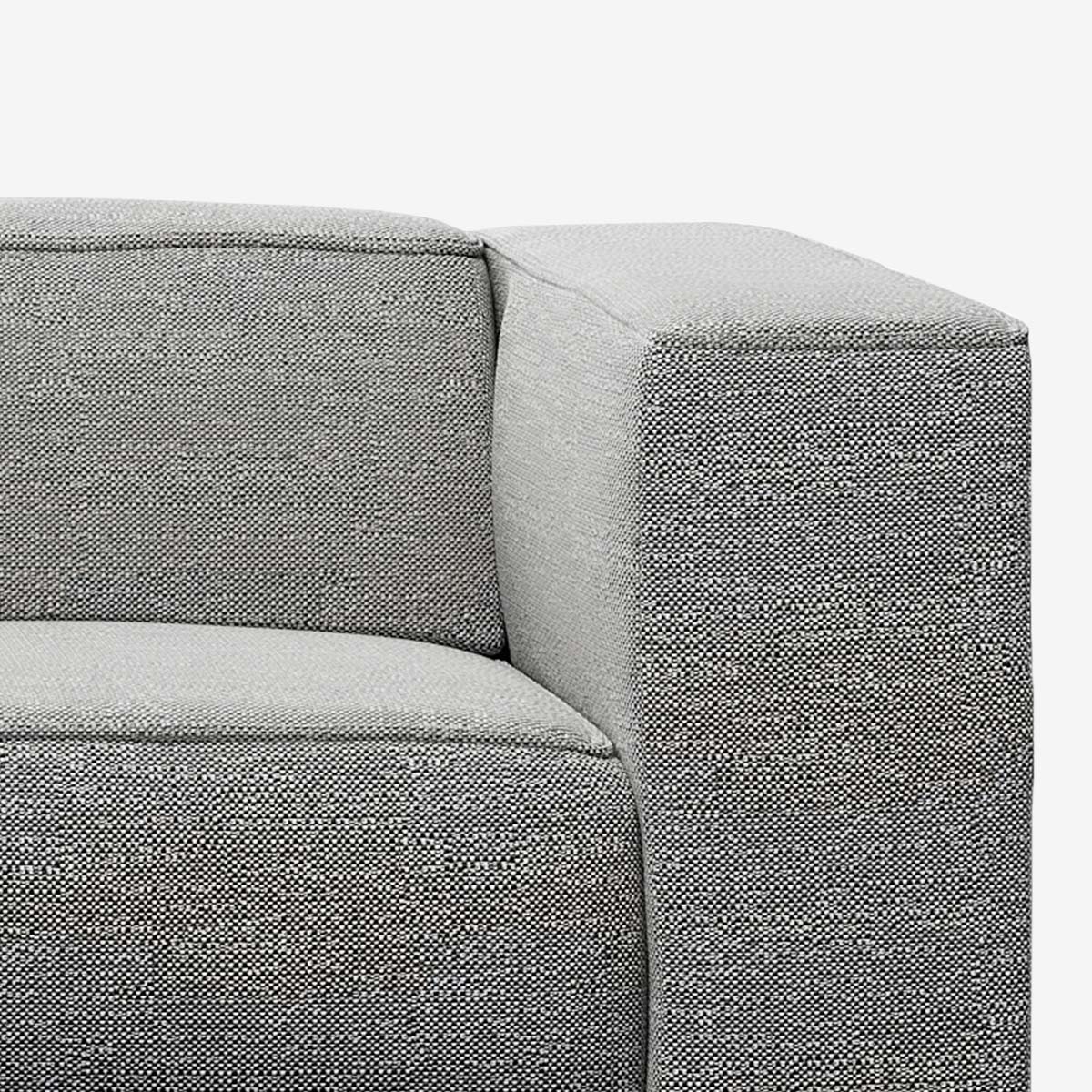 Meester Sofa rechte Armlehne Savant Zinc Detail