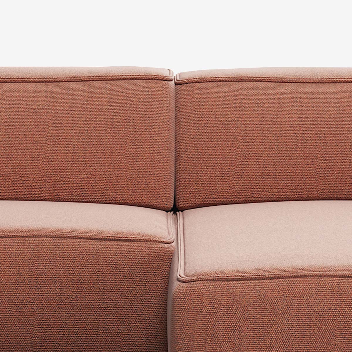 Meester Sofa rechter Divan Heritage Rust Detail
