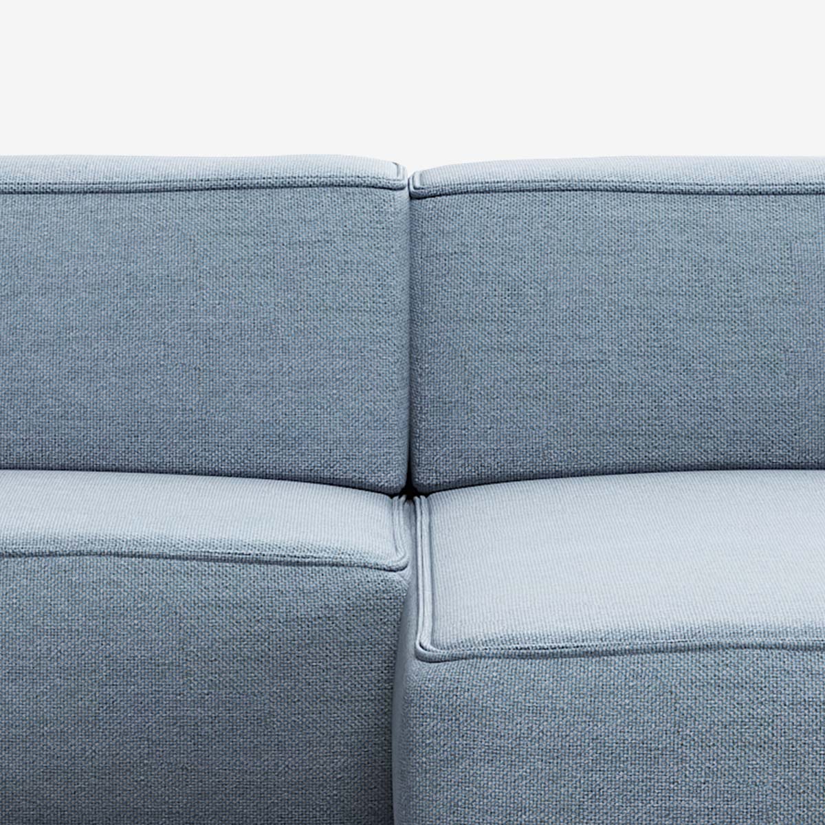 Meester Sofa rechter Divan Nantes Carbon Sky Detail