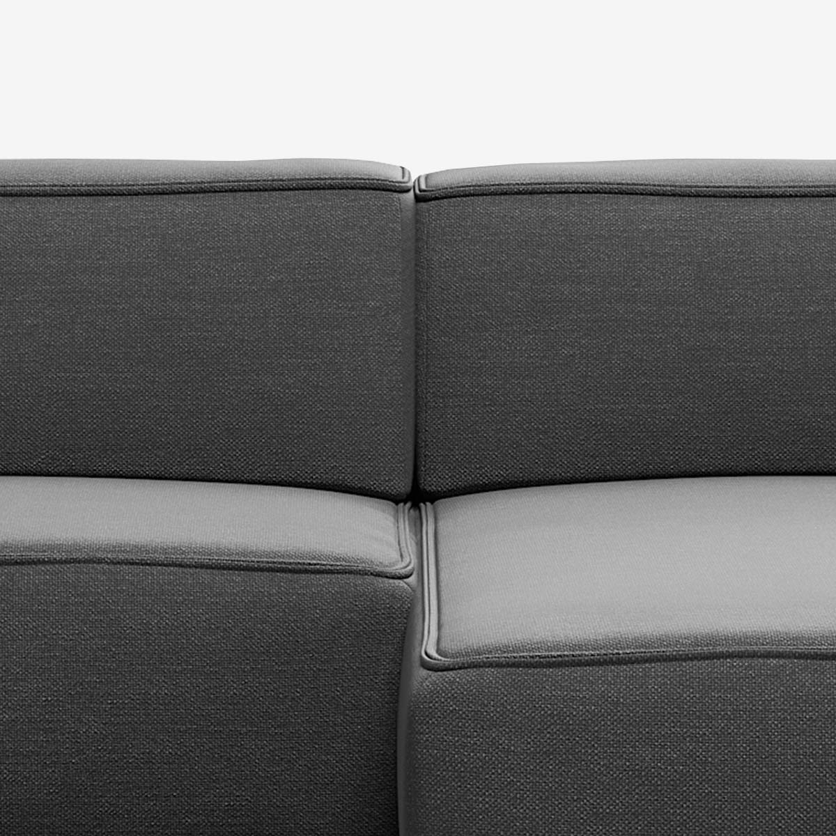 Meester Sofa rechter Divan Nantes Sooty Detail