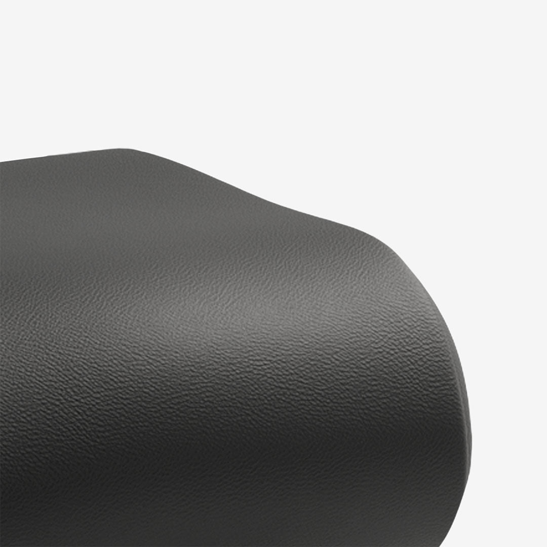 Nackenkissen Leder Black Detail 02