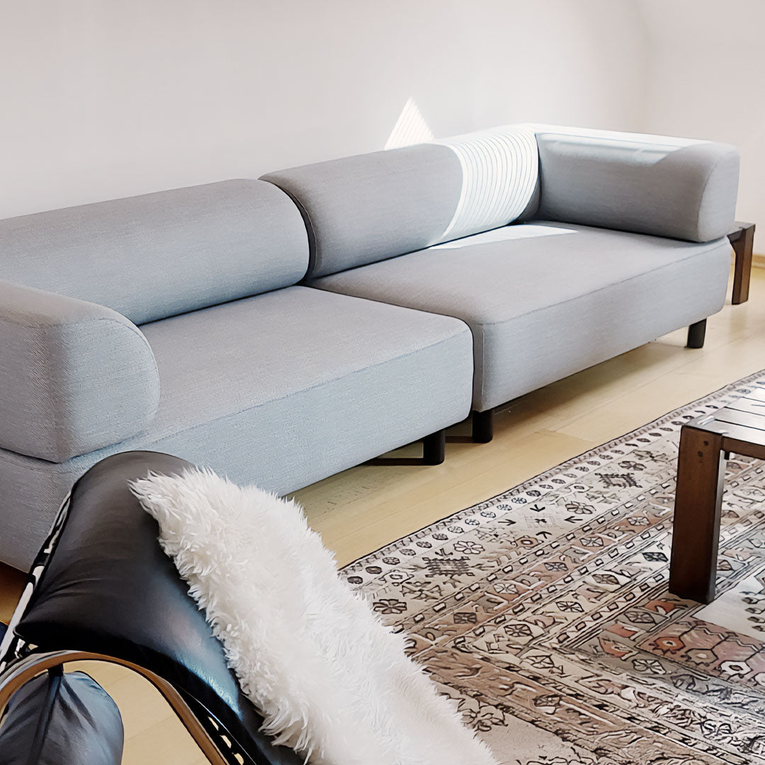 One House by you - Bolder Sofa in Nantes Grey Chine