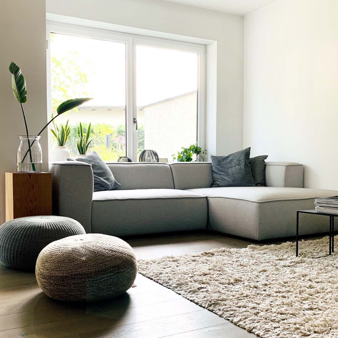 One House by you - Meester Sofa in Nantes Grey Chine