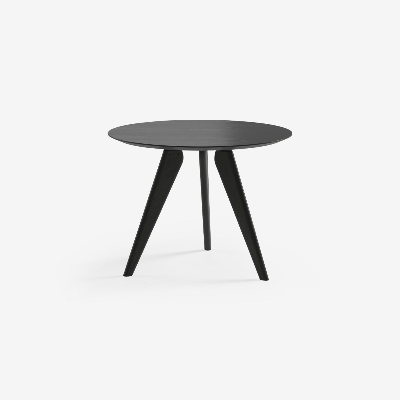 Runder Esstisch Hielke Espresso 100 cm Durchmesser