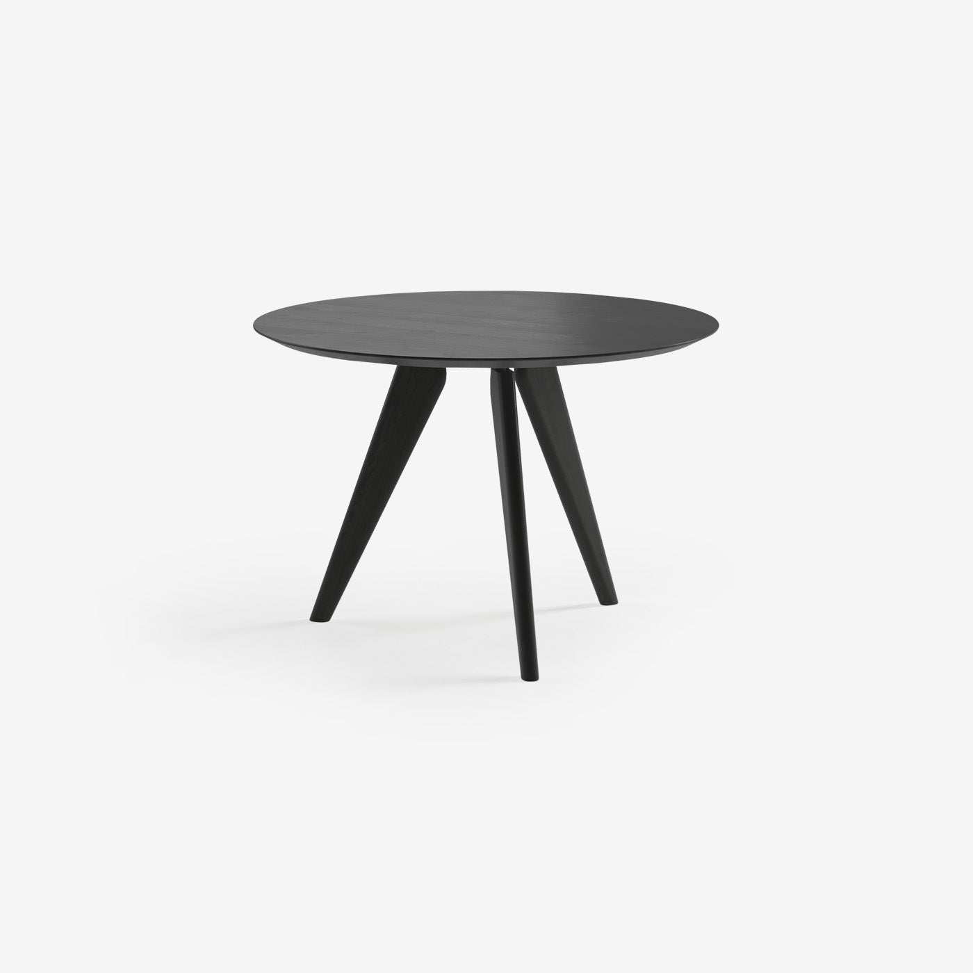 Runder Esstisch Hielke Espresso 110 cm Durchmesser