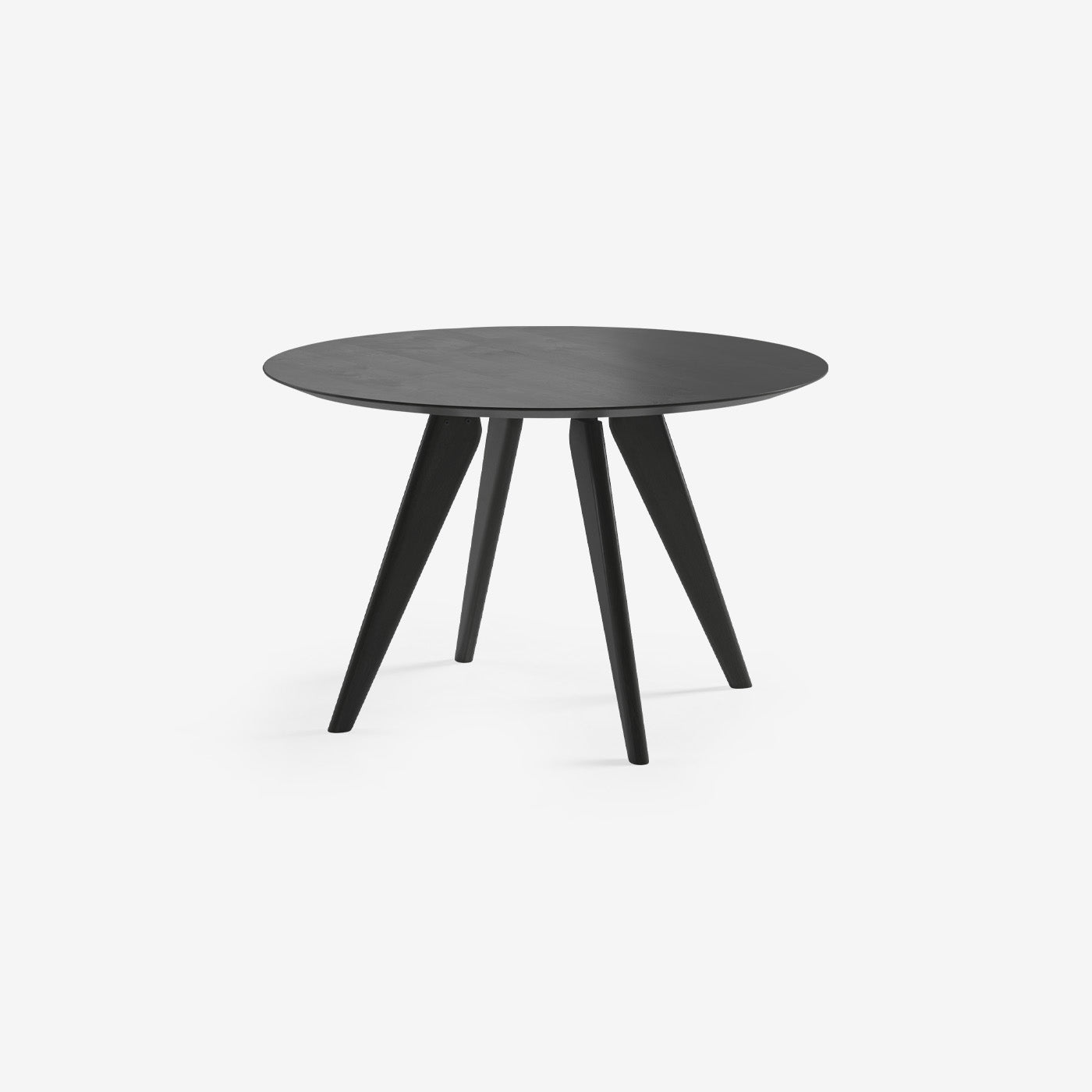 Runder Esstisch Hielke Espresso 120 cm Durchmesser