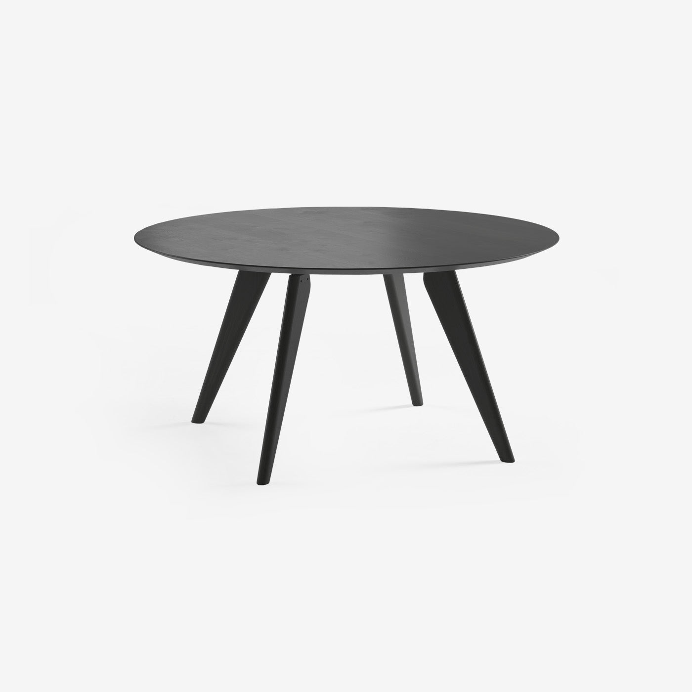 Runder Esstisch Hielke Espresso 150 cm Durchmesser
