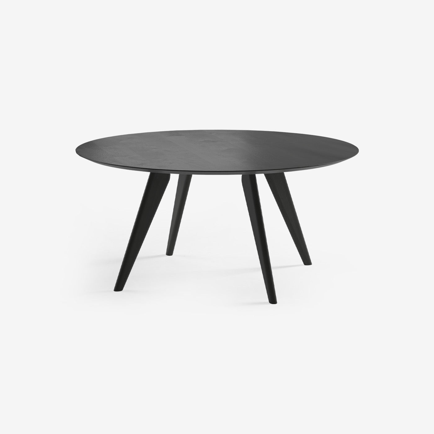 Runder Esstisch Hielke Espresso 160 cm Durchmesser