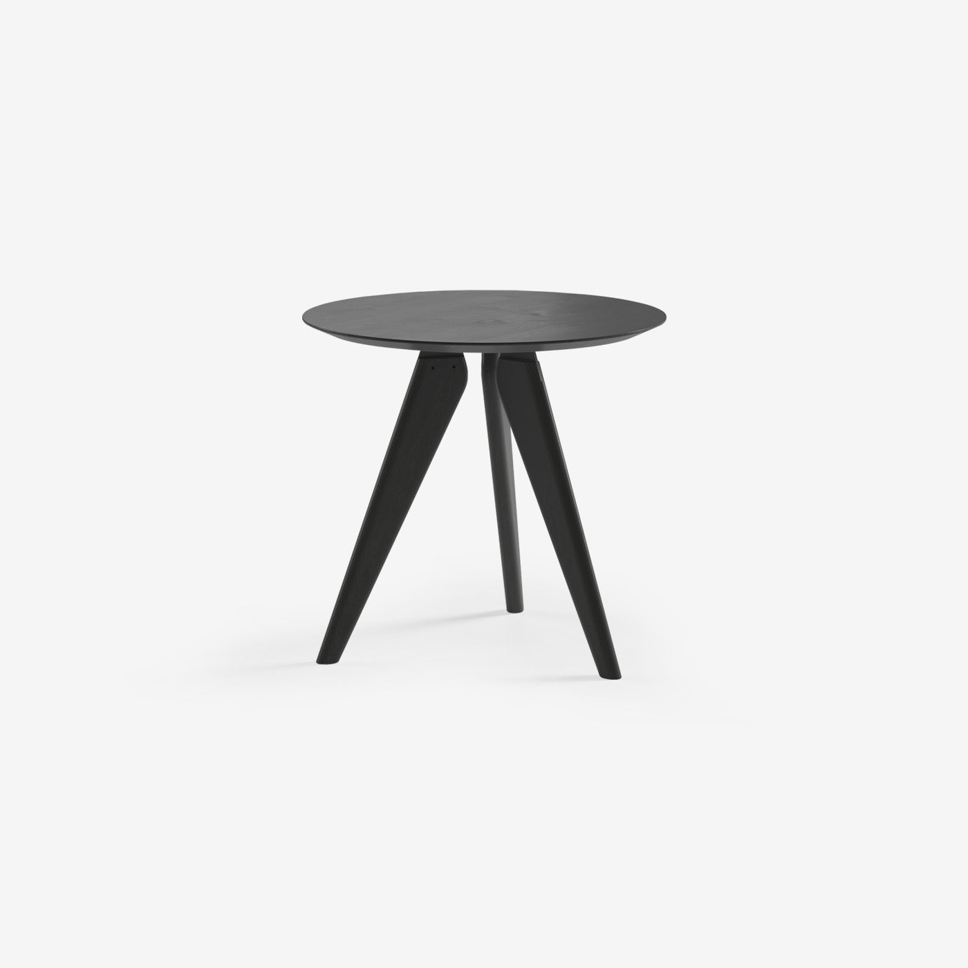 Runder Esstisch Hielke Espresso 80 cm Durchmesser