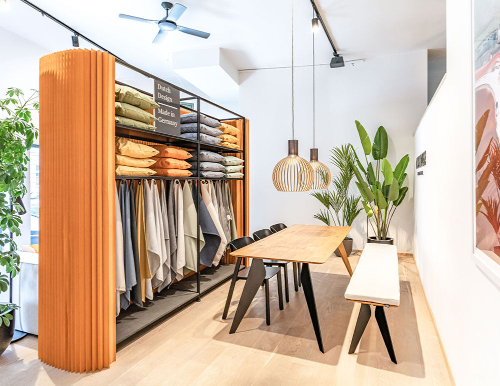 Showroom Munich Farben und Materialien für jeden Geschmack