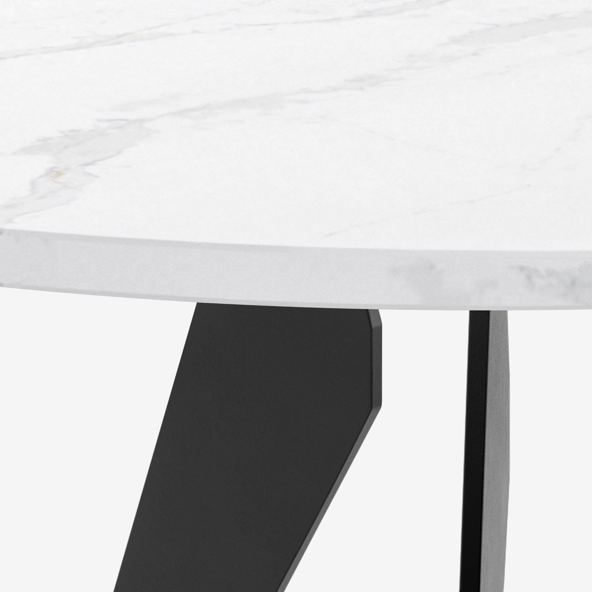Silestone Calacatta Classic Metall Schwarz Detail