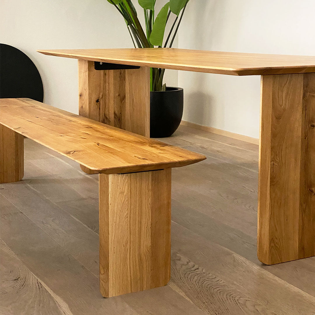 Sitzbank Hellen 200x40 cm (Natur)