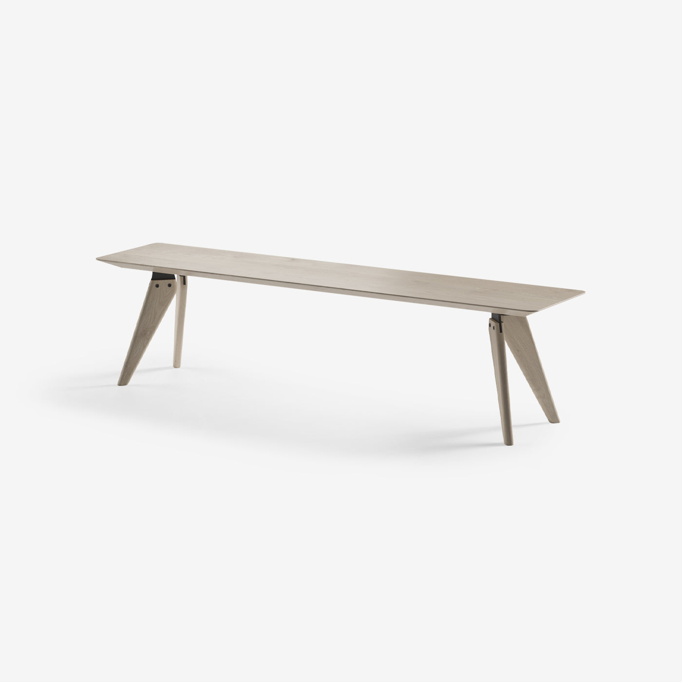 Sitzbank Hielke Milk 180x40 cm